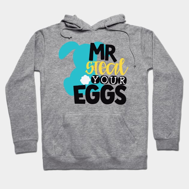 Mr Steal Your Eggs Hoodie by lightsdsgn